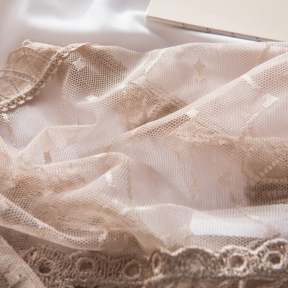 Quần Lót Lưng Thấp Phối Lưới Xuyên Thấu Quyến Rũ