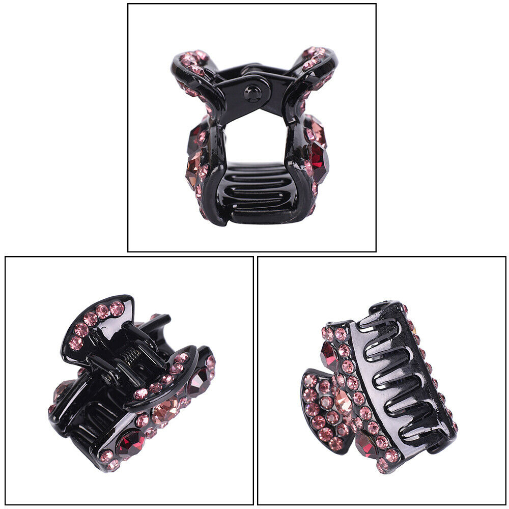 Kẹp tóc đính đá hình hoa xinh xắn cho nữ