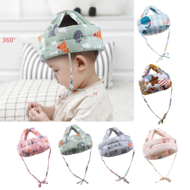 Mũ Gối bảo vệ đầu cho bé tập đi tập bò an toàn siêu yêu