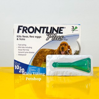 Nhỏ gáy ve rận Pháp Frontline cho chó