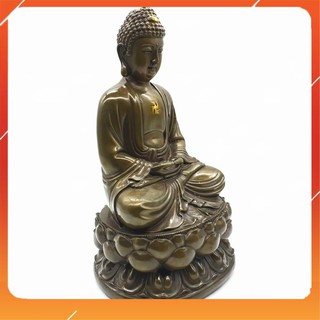 A Di Đà 30Cm Mật,Đồng Trơn  Tượng Phật