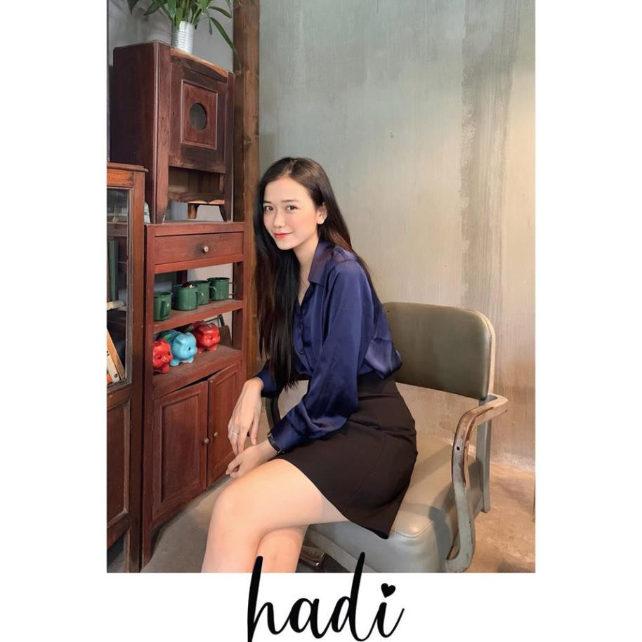 ÁO SƠ MI NỮ TAY DÀI NHIỀU MÀU CHẤT ĐẸP V | BigBuy360 - bigbuy360.vn