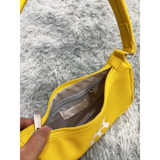 Túi Đeo Vai Kẹp Nách MLB Big Logo Solid Hobo Bag B460