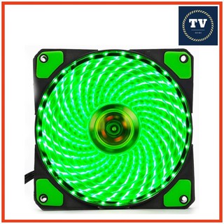 Fan case 12cm led xanh lá | fanled 33 bóng xanh lá