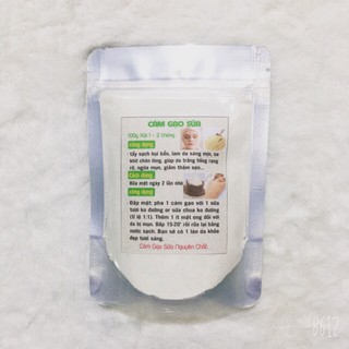 [GIÁ SỐC] 100GR tinh cám gạo sữa nguyên chất handmade