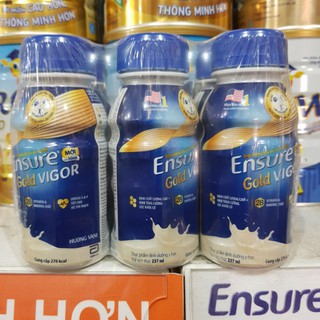 1 lốc 6 chai Sữa Ensure Gold vigor 237ml