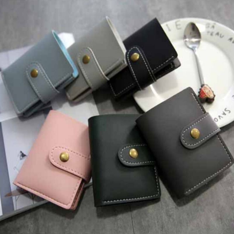 Ví nữ gấp gọn mini phong cách retro | BigBuy360 - bigbuy360.vn