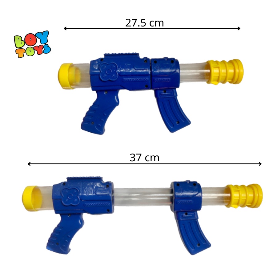 Đồ chơi bắn bóng bông mềm kèm 12 bóng, an toàn cho bé thỏa sức vui chơi