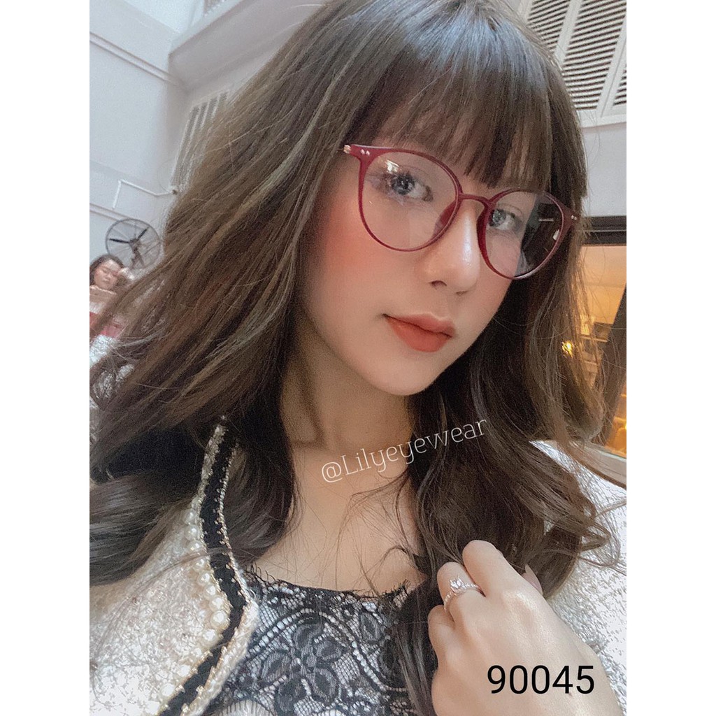 Gọng Kính Cận Moss Store Dáng Tròn Phong Cách Hàn Quốc 90045 + Nhận Cắt Tròng Cận, Loạn, Viễn | BigBuy360 - bigbuy360.vn