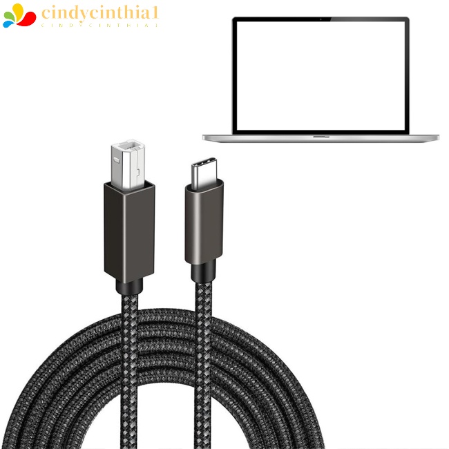 Dây Cáp Chuyển Đổi Type-c Sang Usb B 2.0 Dài 1.5m / 2m Cho Máy In Notebook