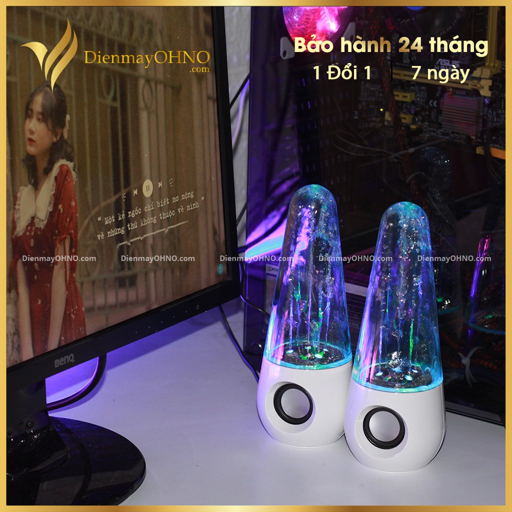 Loa Máy Tính Để Bàn Mini Led GAMING Loa Vi Tính Nghe Nhạc Phun Nước 3D Theo Điệu Nhạc Loa PC Laptop