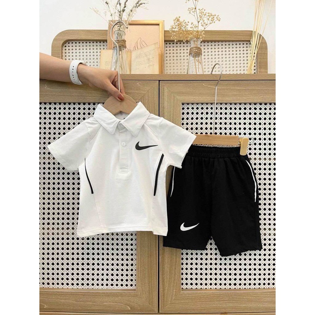 SIZE 8-32KG: Bộ NI K.E phong cách thể thao cho bé - BN21