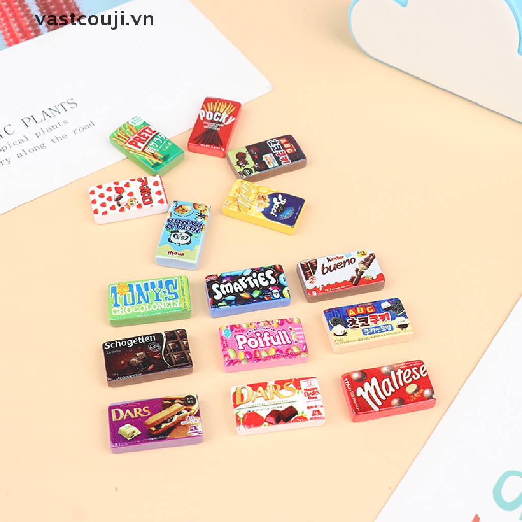 Set 10 Đồ Chơi Thức Ăn Siêu Thị Trang Trí Nhà Búp Bê