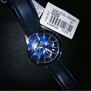 Đồng hồ nam dây da Casio EFR-552L-2AVUDF