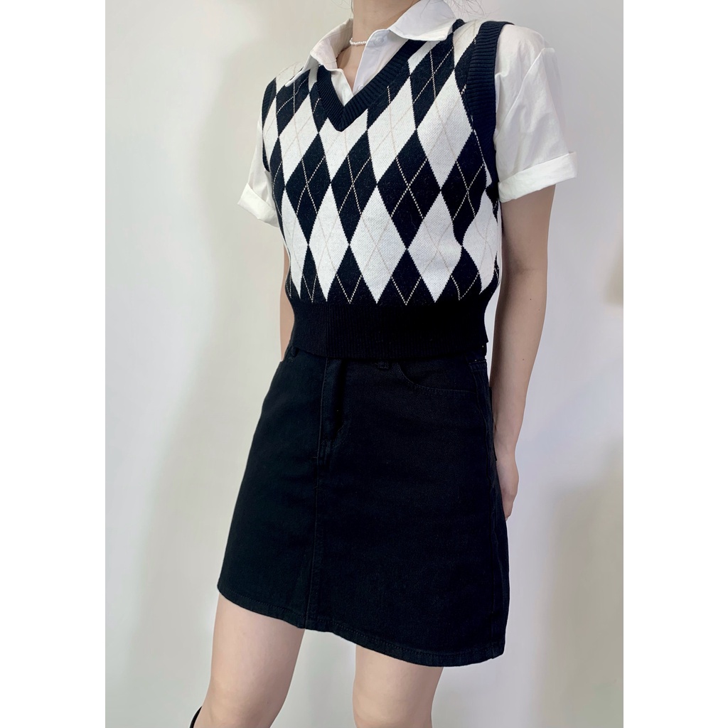 Áo gile trám AUBE | BigBuy360 - bigbuy360.vn