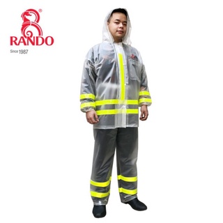 Áo Mưa Bộ Trong Màu Phản Quang Cao Cấp GIÁ SỈ 2, RANDO Chính Hãng, Không Thấm Nước Dành Cho Nam/Nữ Đi Phượt