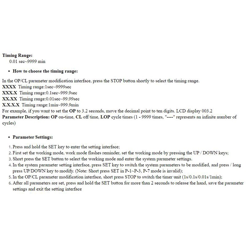 1 Mô Đun Rơ Le Hẹn Giờ XY-LJ02 6-30V Màn Hình LCD