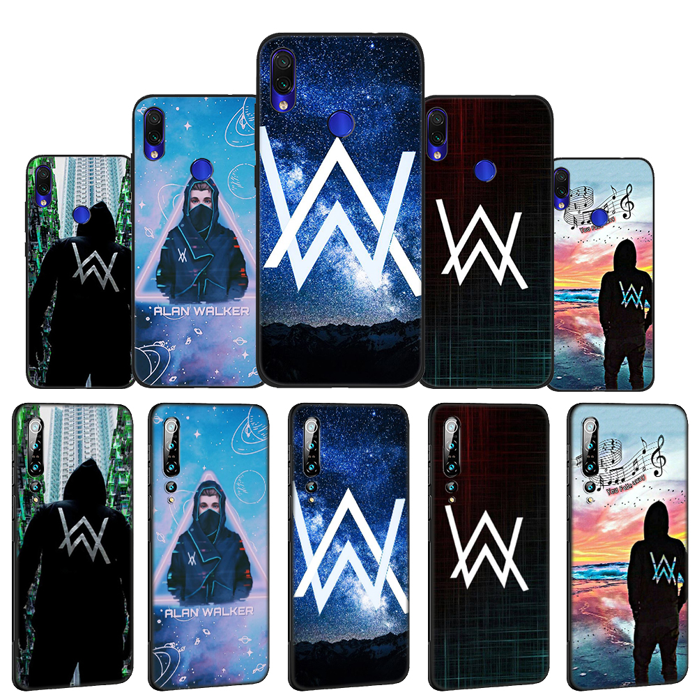 Ốp Điện Thoại Silicon Mềm Hình Logo Alan Walker Cho Xiaomi Redmi Note 8 7 6 5 5a Pro Note8 Note7 Note6 Note5 Ni4