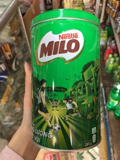 [MẪU MỚI] Thức Uống Lúa Mạch Nestle' Milo Active-Go Hộp Sắt 285g