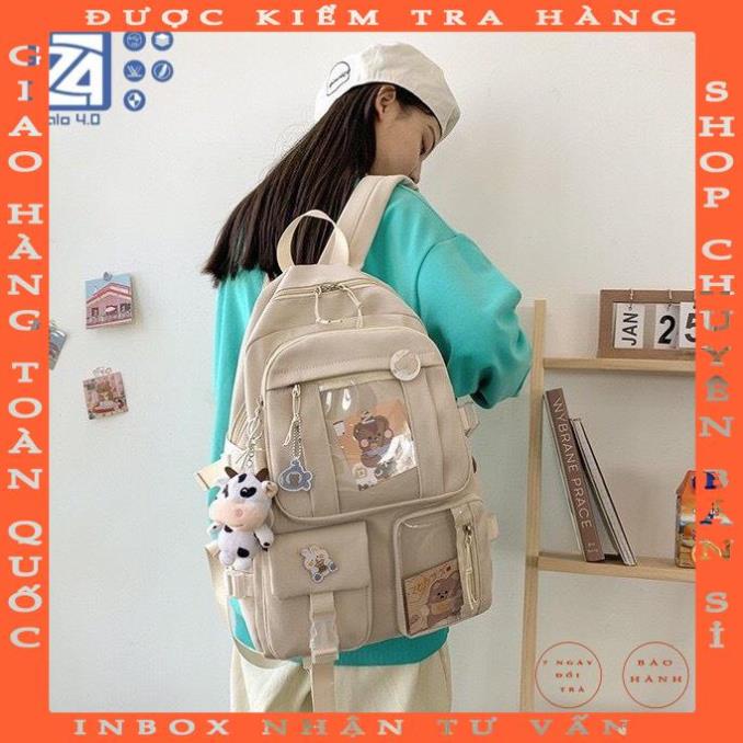 Balo đi học thời trang chất dù đẹp ulzzang cao cấp BALO4.0 - cobonshop