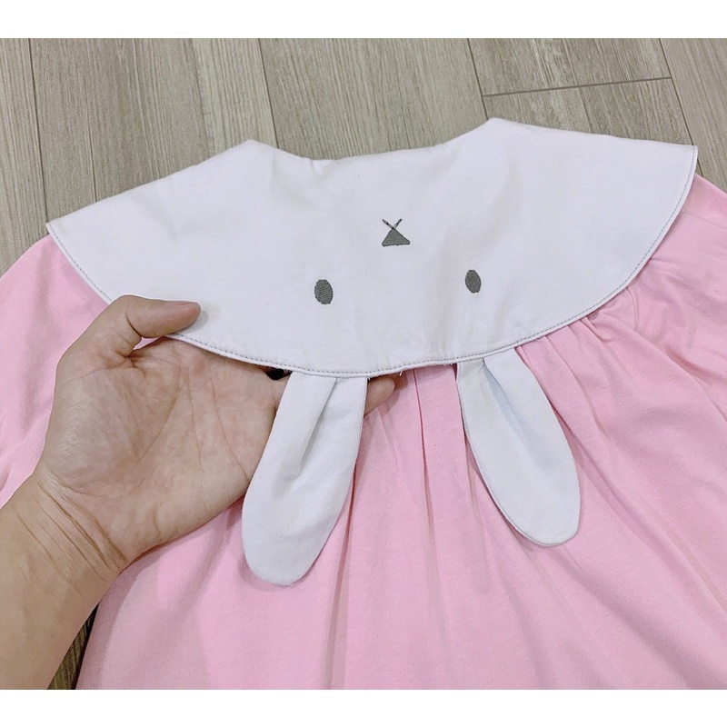 Váy thun Milkmile thỏ hồng