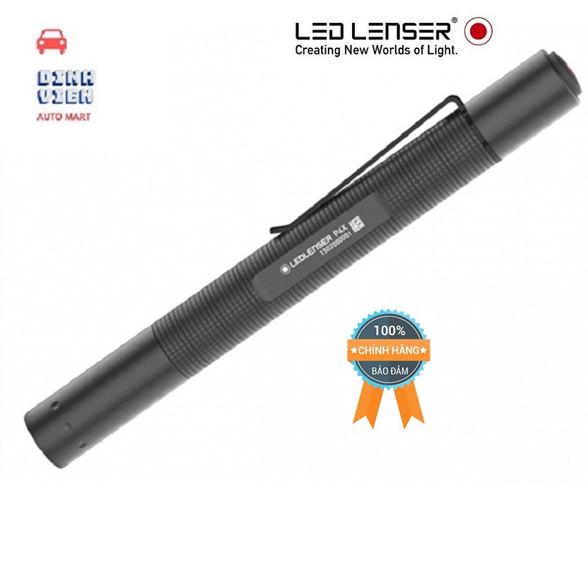 [ SIÊU SÁNG] Đèn Pin Cầm Tay Cao Cấp LedLenser P4X  hệ thống phản xạ ánh sáng chỉ là thấu kính,hoặc gương phản xạ.