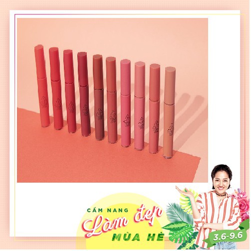 [Kim Quyên Cosmetics] Son kem lì 3ce Velvet lip tint