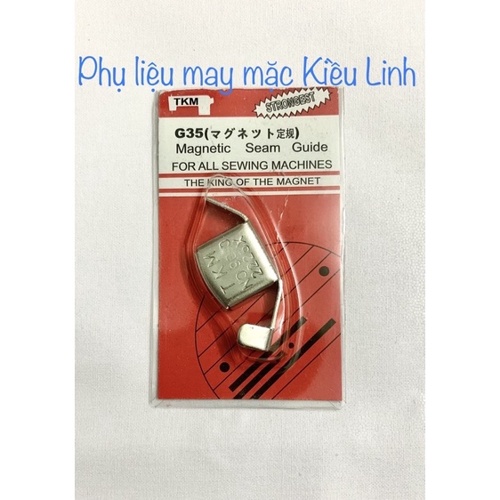 Cữ nam châm canh lề máy may.