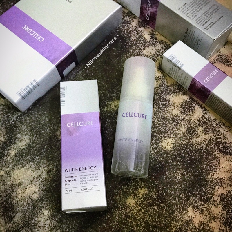 𝗖𝗘𝗟𝗟𝗖𝗨𝗥𝗘 • Xịt Khoáng Trắng Da White Energy •