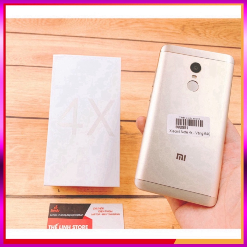 . Khuyến mãi Like new Chính hãng Điện thoại Xiaomi Redmi Note 4X - MIUI 11 tiếng Việt Hàng đẹp 99% . .