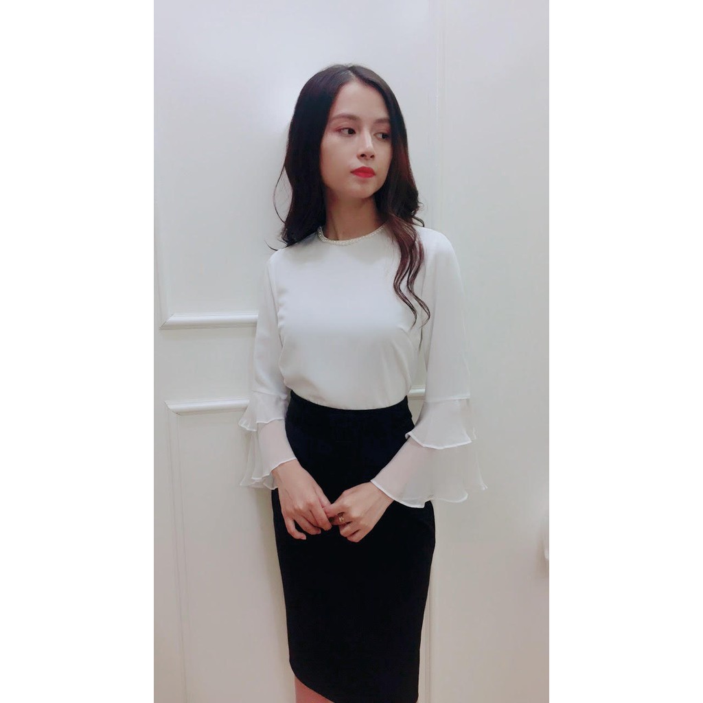 Chân Váy Bút Chì Đen Trơn 💖𝑭𝒓𝒆𝒆𝒔𝒉𝒊𝒑💖 Chân Váy Công Sở Xẻ Sau Che Gối | BigBuy360 - bigbuy360.vn