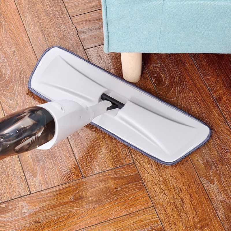 Cây lau nhà phun sương 360 độ, ko cần dùng thùng siêu tiện lợi