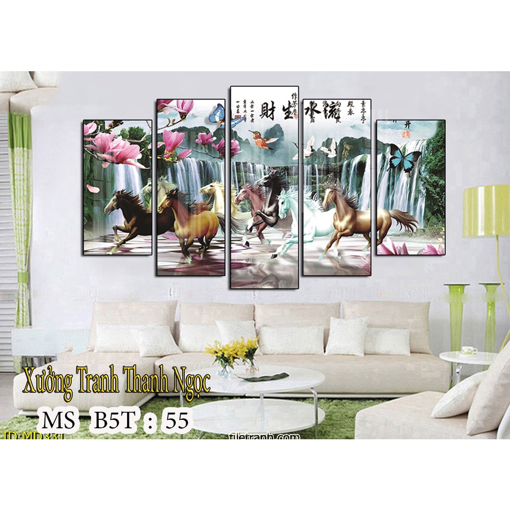 Set 5 tranh tráng gương 💥HÀNG CAO CẤP💥 tranh treo tường thiết kế sang có có thể đem làm quà tặng | BigBuy360 - bigbuy360.vn