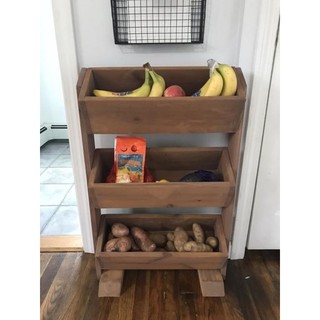 Kệ gỗ đựng rau củ quả🌶🌽🍑