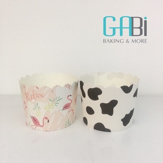 Cup giấy cứng 7cm đựng cupcake (50 cái)