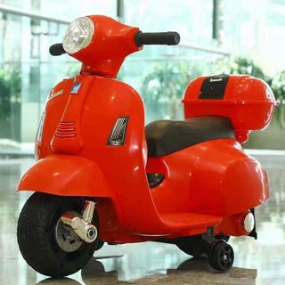 Xe máy điện dáng Vespa cho bé