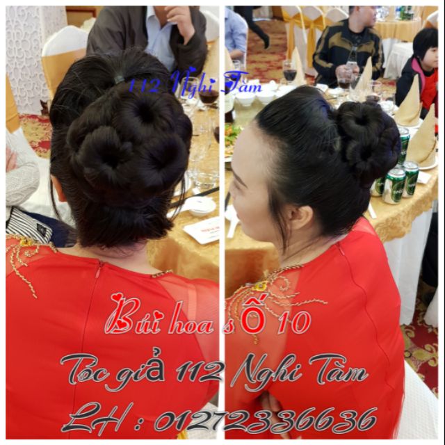 Tóc búi dành cho các mẹ