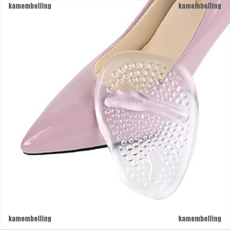 1 cặp đệm gel silicon trong suốt lót chân khi đi giày cao gót