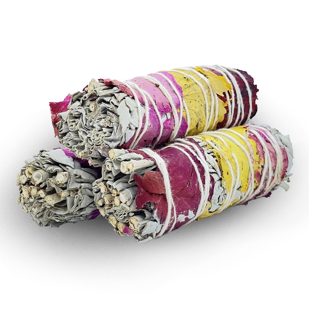 Xô Thơm Trắng Hoa Hồng 3 Màu (Bó 10-12 cm) - Sản Phẩm Authentic Chính Hãng 100%