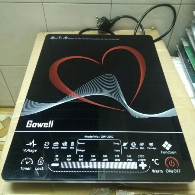 BẾP ĐIỆN TỪ GOWELL GW-20IC 