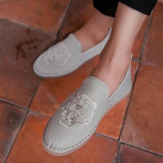 Giày Lười Nam Slipon Cao Cấp - lười hổ ghi