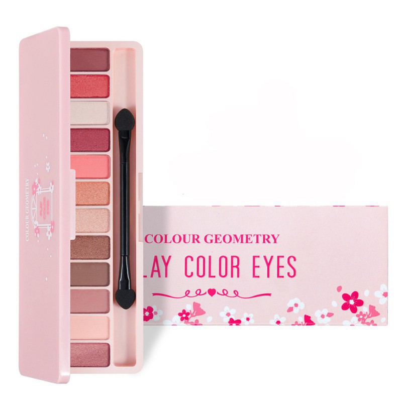 Lameila 12 Colors Eyeshadow Makeup Palette | BigBuy360 - bigbuy360.vn