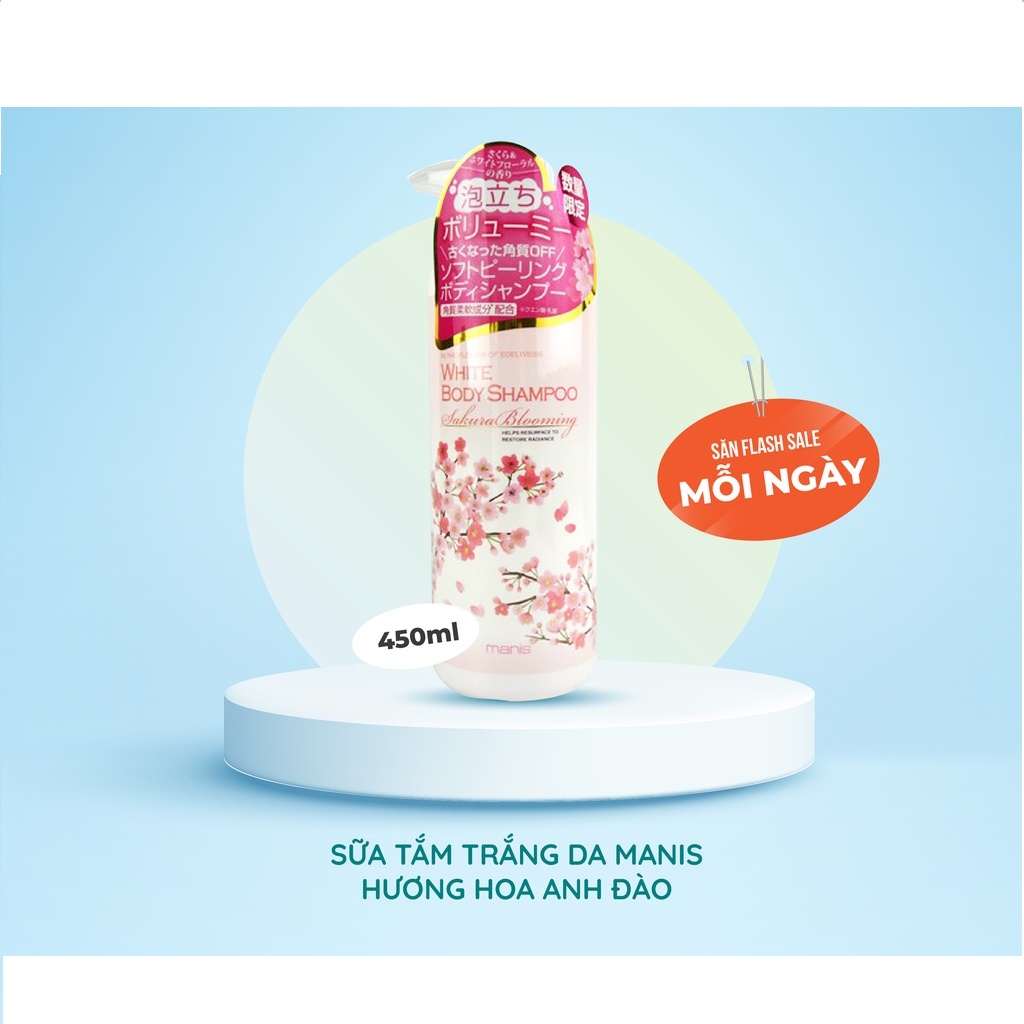 Combo Sữa Tắm Hương Anh Đào Và Dung Dịch Vệ Sinh PH Japan Hương Hoa Anh Đào Nhật Bản