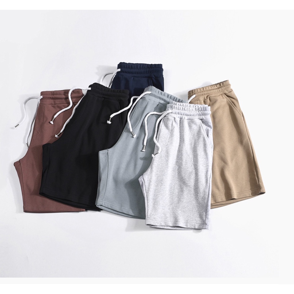 Quần Short Nỉ Zinti Unisex Dây Rút Màu Sắc Basic QS01 | BigBuy360 - bigbuy360.vn