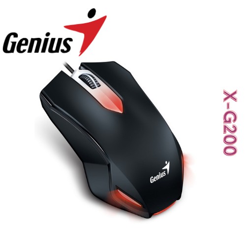 Chuột game Genius X-G200 có dây - Bảo hành 12 tháng