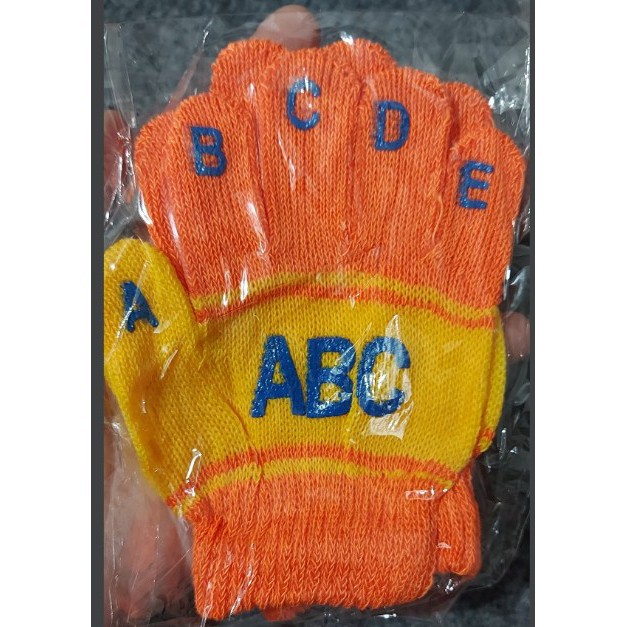 găng tay len cho bé từ 1- 4 tuổi mã chữ cái - Duonghieu6789