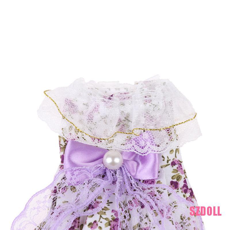 Đầm Búp Bê 6 Điểm Thời Trang Xuân Hè BJD 30cm Ts1Szdoll