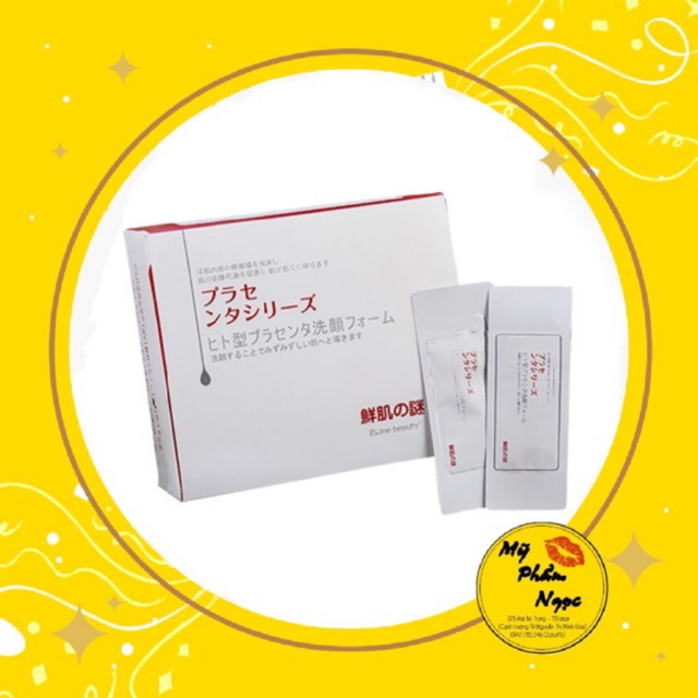 Gói Ủ Trắng Face Nhau Thai Cừu Nội Địa Nhật