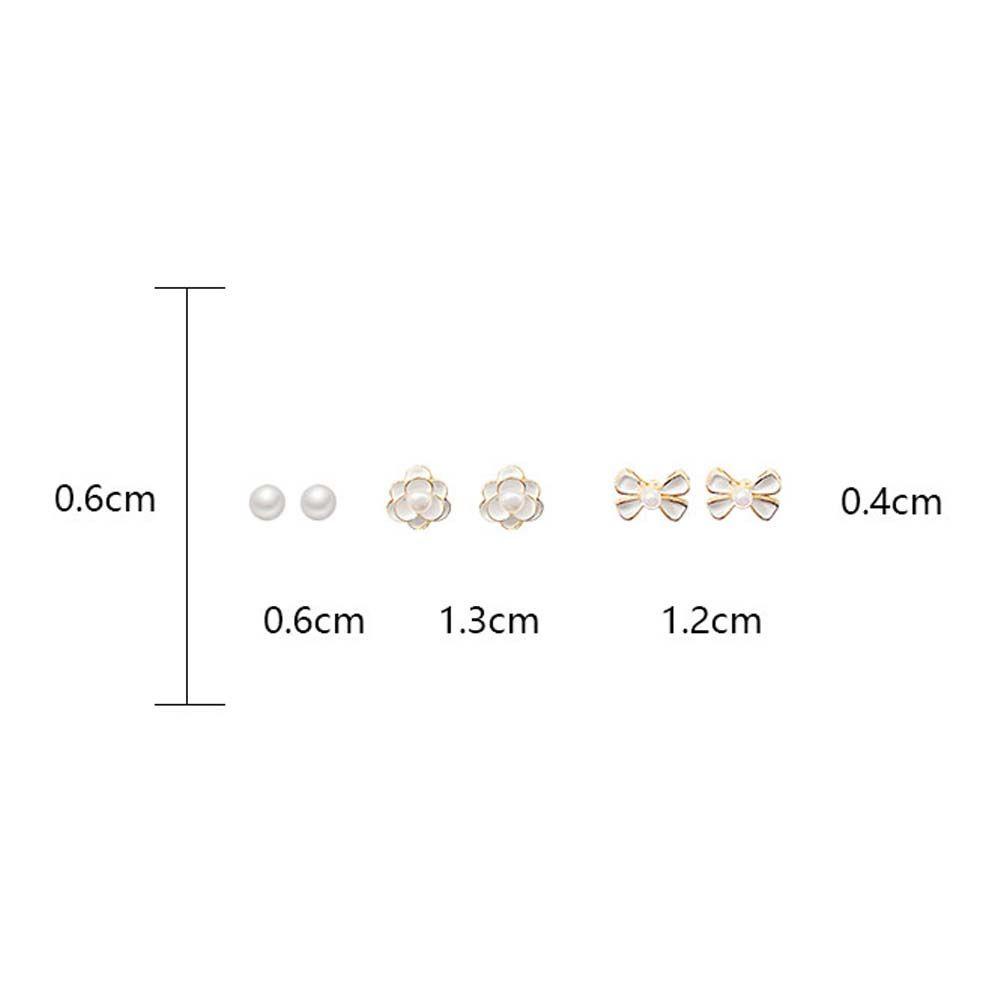 Bông Tai Hình Hoa Đơn Giản Ngọt Ngào Cho Nữ