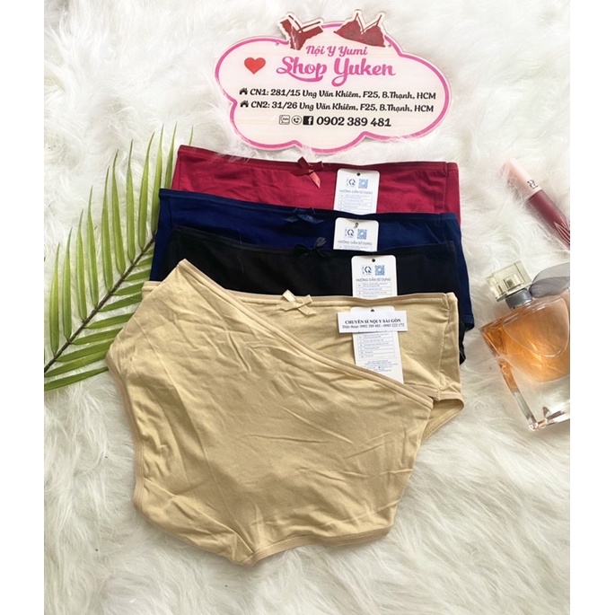 ♥️ Shop Uy Tín ♥️ [Quần Lót Nữ] Quần Lót Cotton Kháng Khuẩn Trơn Hàng Bán Shop Mềm Mát